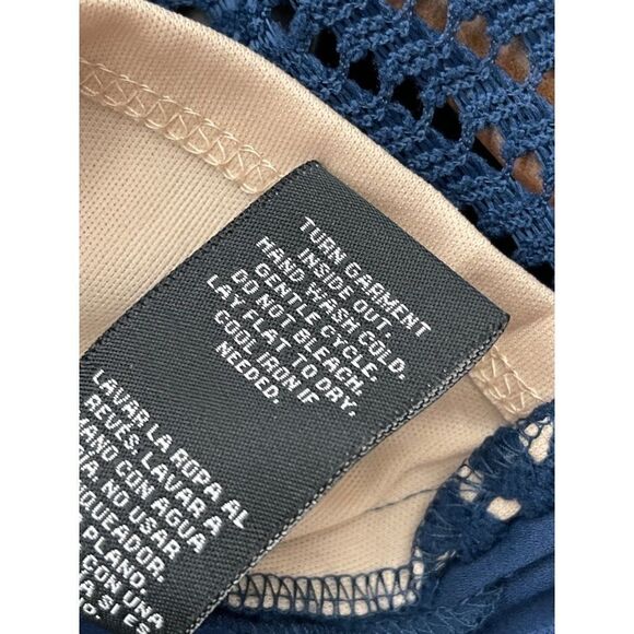 Zac & Rachel Petite Lace Front Blouse Size MP - Picture 9 of 10